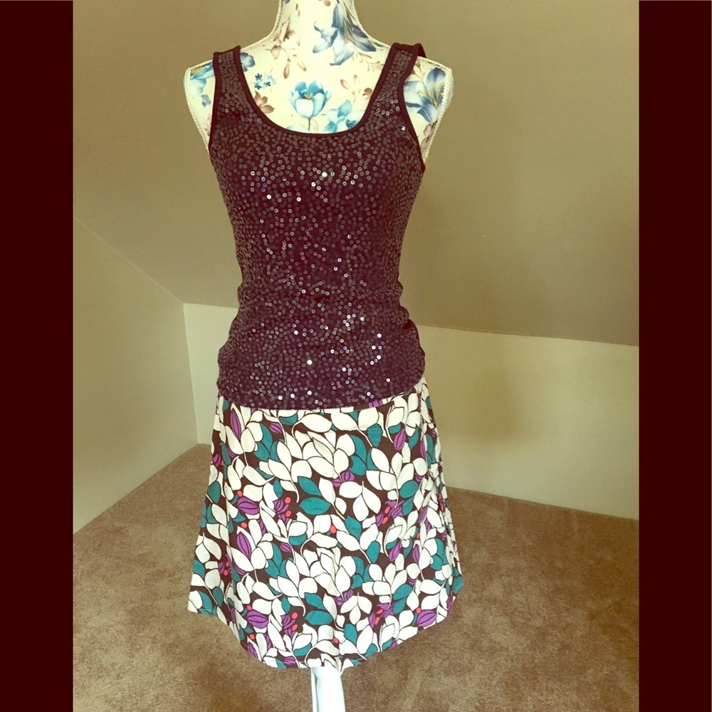 Boundel NWT Express top and Vero moda skirt